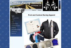 Screenshot of Classic Racing Jackets
