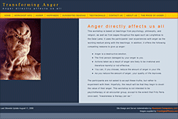 Screenshot of Transforming Anger Seminar